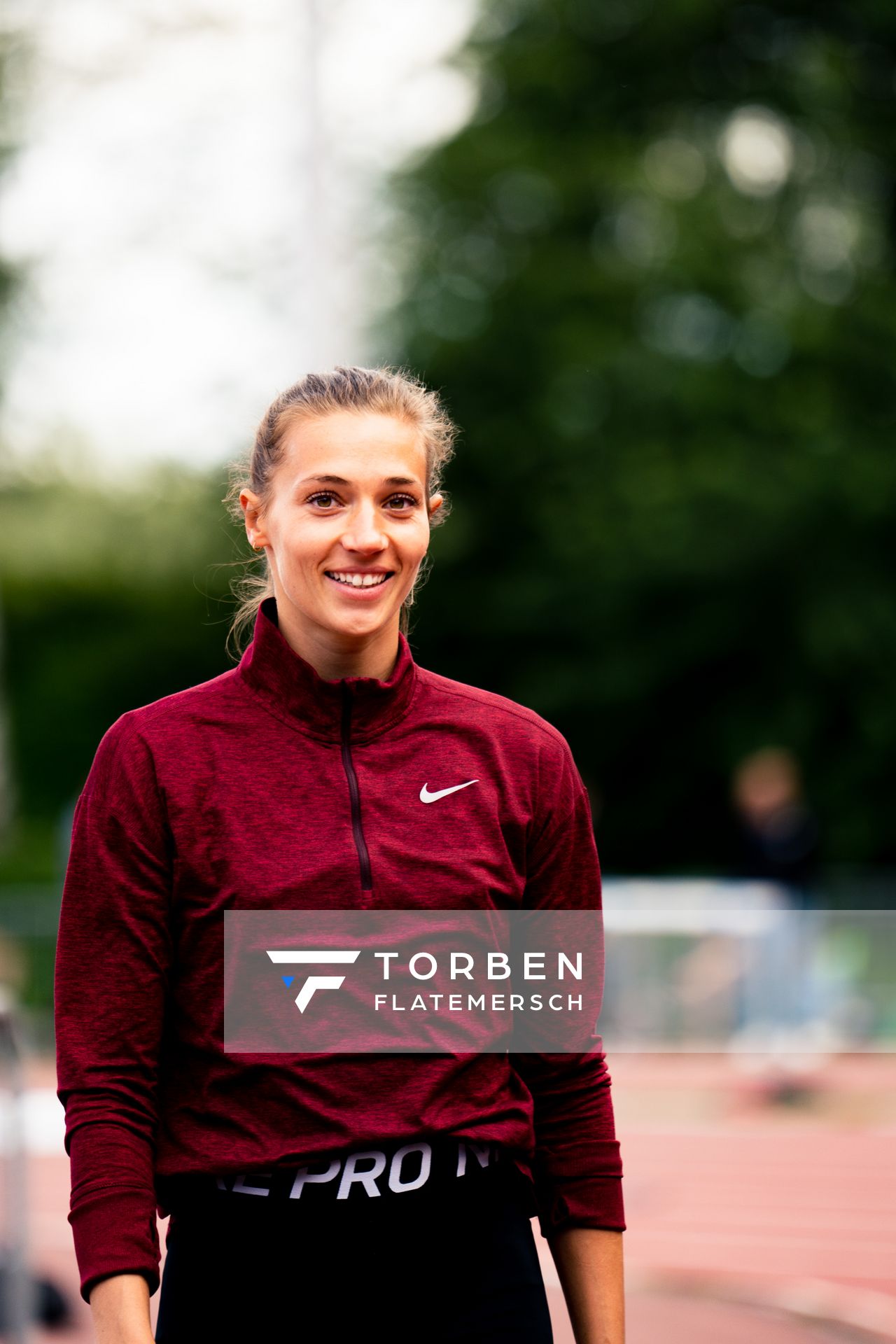 Marsha Dunkel (LC Rehlingen) am 28.05.2022 waehrend der World Athletics Continental Tour IFAM Oordegem in Oordegem